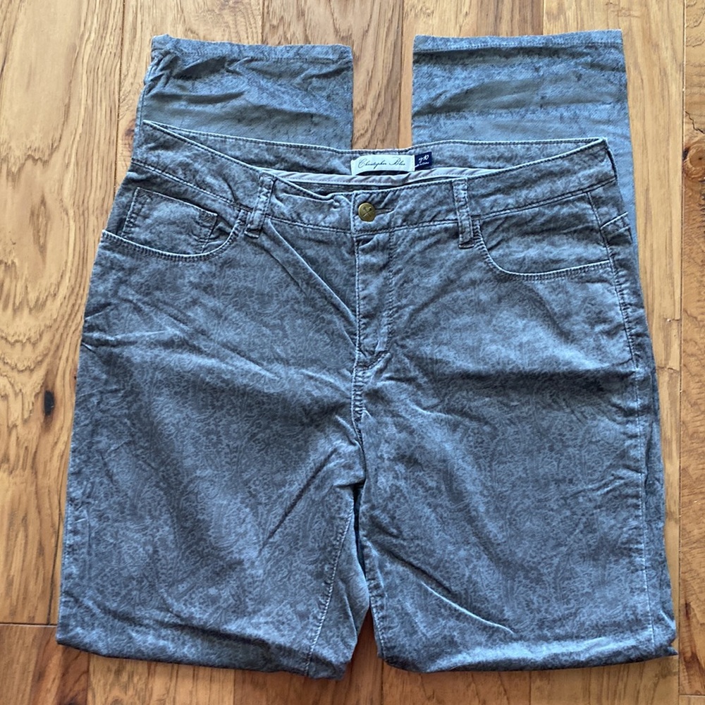 Christopher blue sz 10 Sophia MID-RISE skinny silhouette pants/jeans - Picture 2 of 15